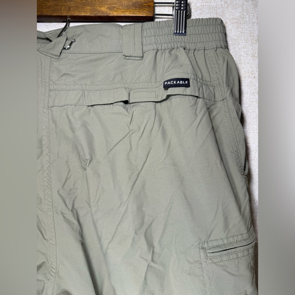 Columbia GRT Convertible Trekking Pants Zip-Off Shorts Hiking Fishing Size L - Picture 5 of 11